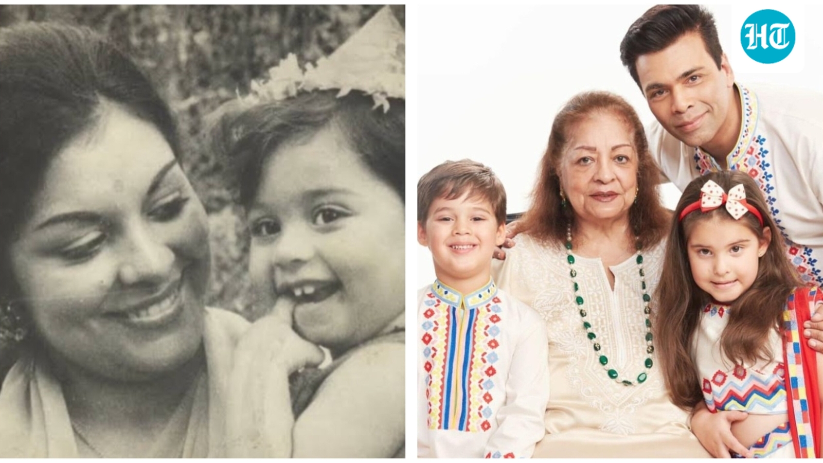 Emotional Karan Johar pens note on mom Hiroo Johar's 83rd birthday, says he is ‘constantly in worry for her health’