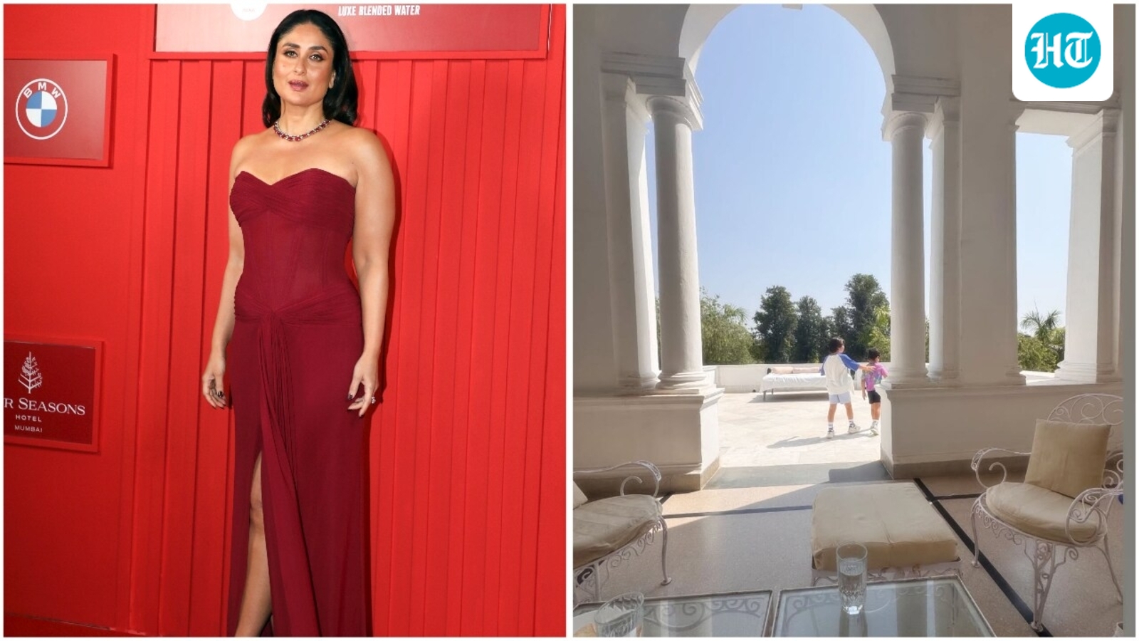 Kareena Kapoor shares glimpses of Pataudi Palace as she enjoys downtime with Jeh and Taimur. See inside pictures