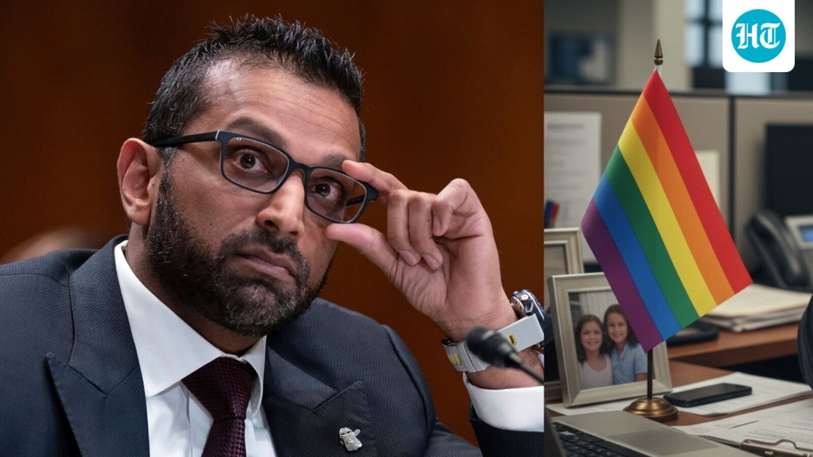Kash Patel fires FBI agent trainee for gay pride flag on his desk, calls it ‘inappropriate, poor judgement’