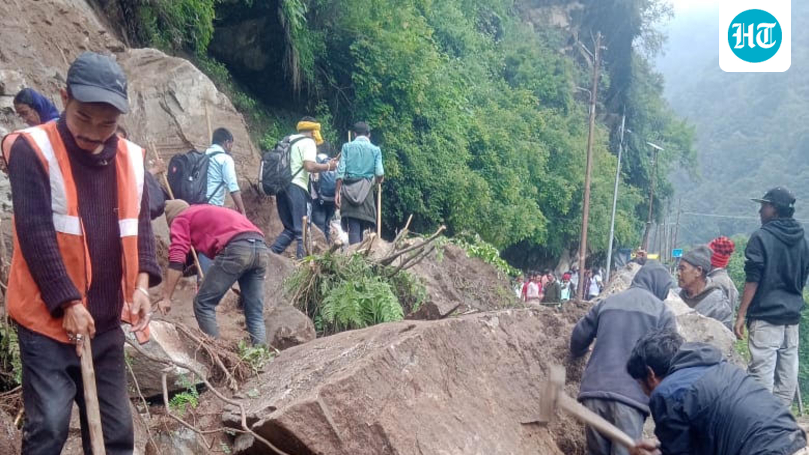 Kedarnath Yatra resumes after landslide blocks trek route; IMD issues alert