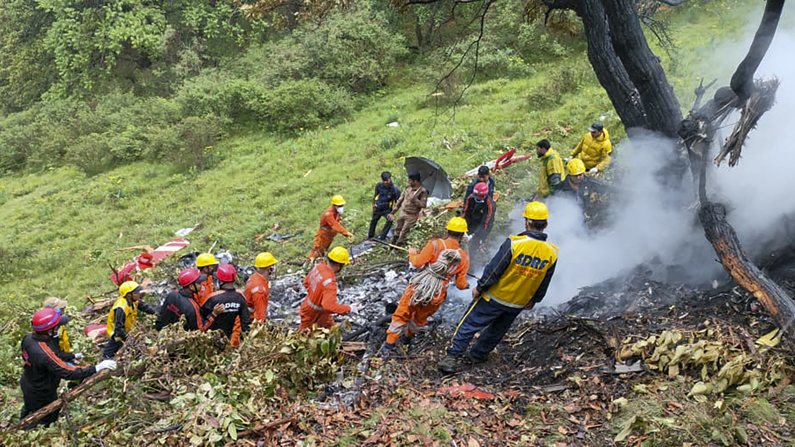 Kedarnath helicopter crash: Maharashtra couple, toddler die; son survives by staying back