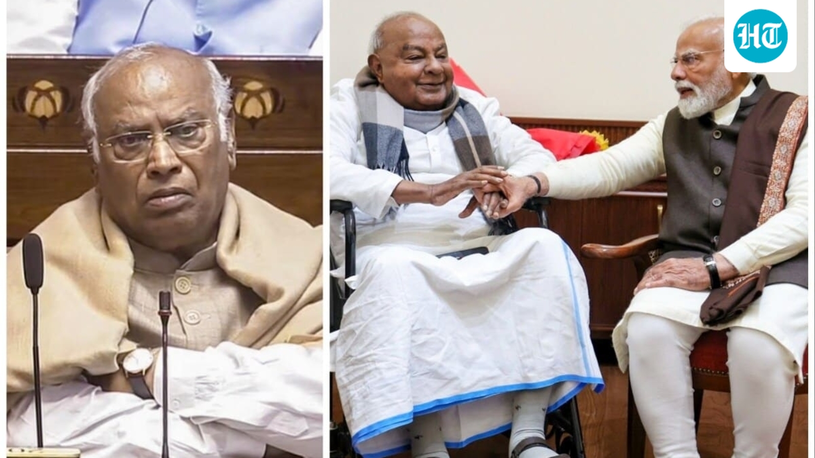 'Abusive relationship': Deve Gowda responds to Kharge's ‘loved Congress, married Modi' dig