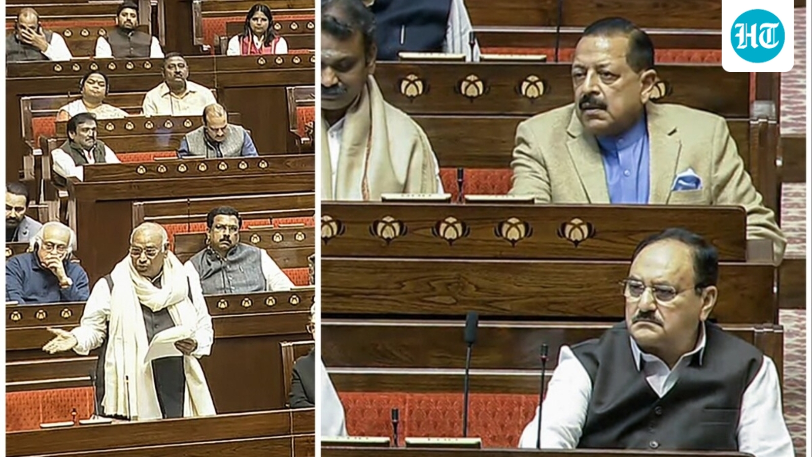 Kharge mentions Dhankhar in welcoming Radhakrishnan to RS, BJP says go to a doctor | Watch