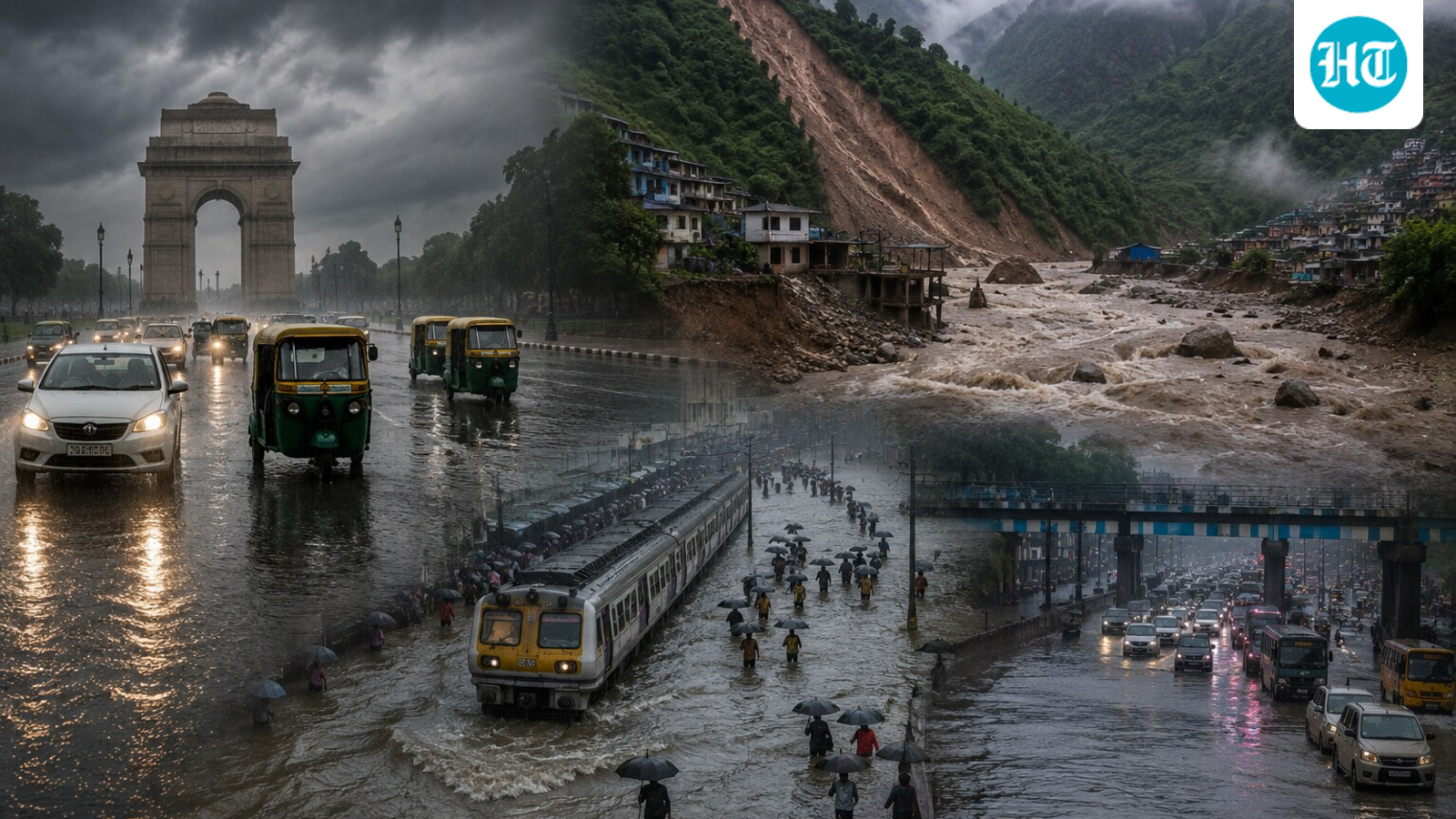 Weather news LIVE: Mumbai on very heavy to heavy rainfall alert; water level nears warning mark in Rudraprayag