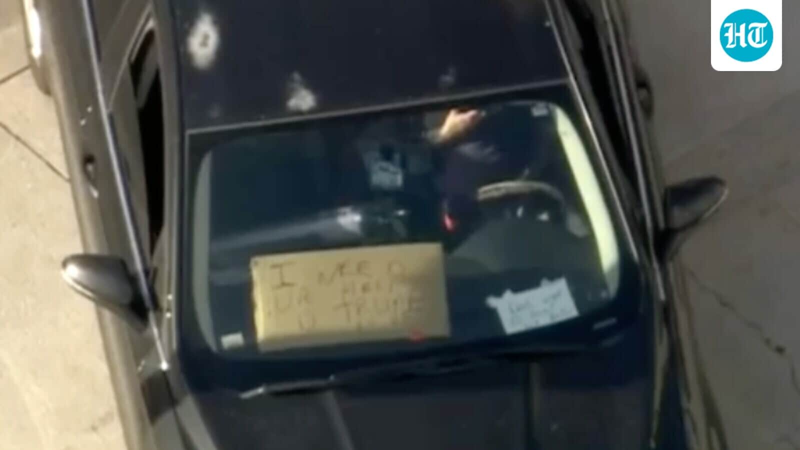 Los Angeles City Hall evacuated after car crash and suspicious package concerns; suspect mentions Donald Trump