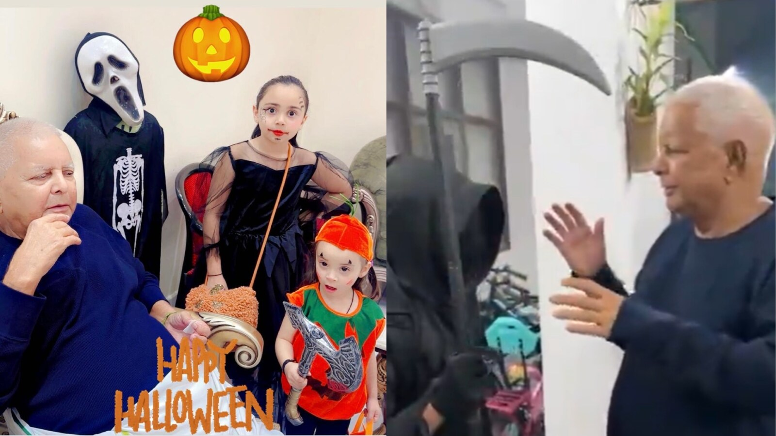 'Called Maha Kumbh useless': BJP's fresh attack at Lalu Yadav over Halloween celebrations