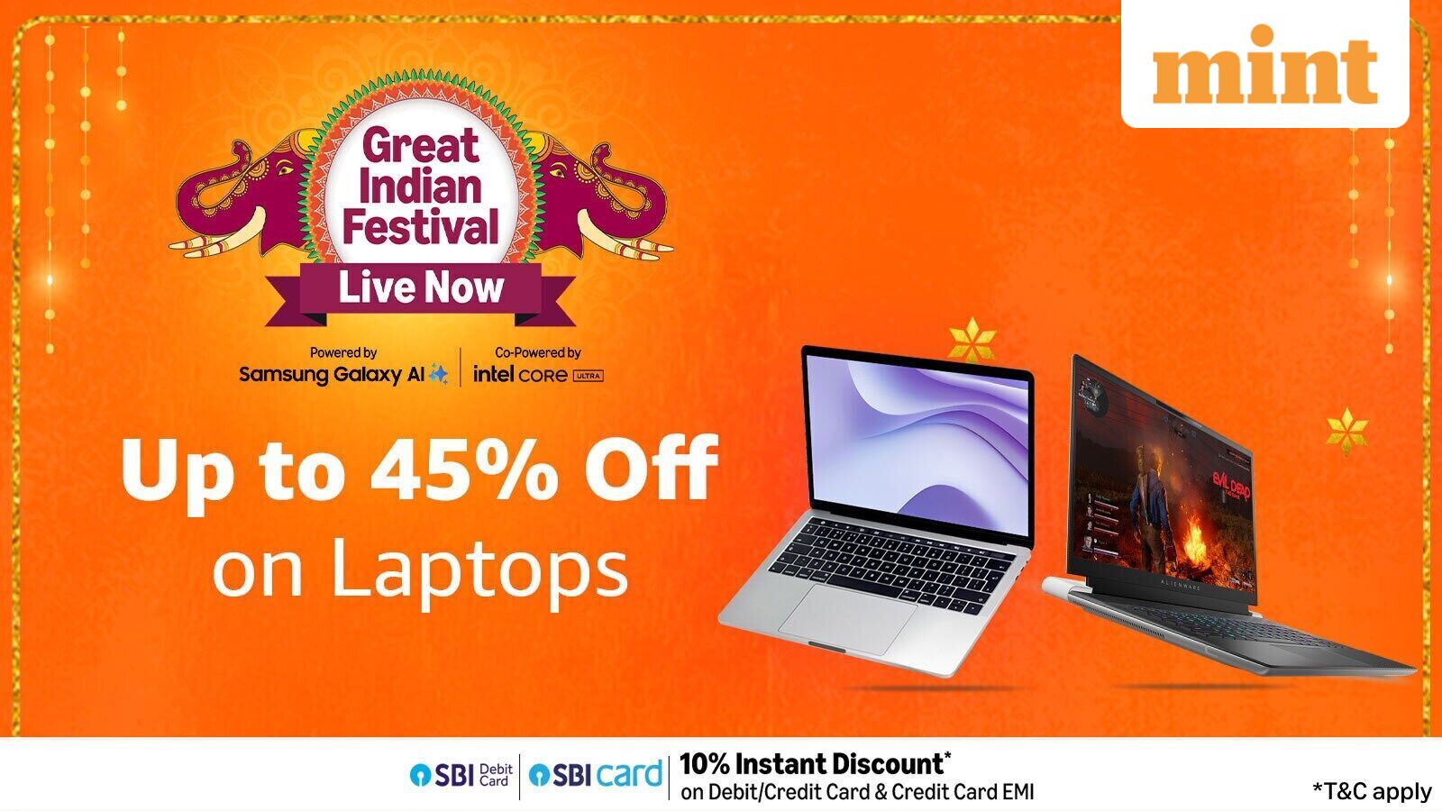 Amazon Great Indian Festival: Get gaming laptops with top specs at great prices from HP, Lenovo and other brands