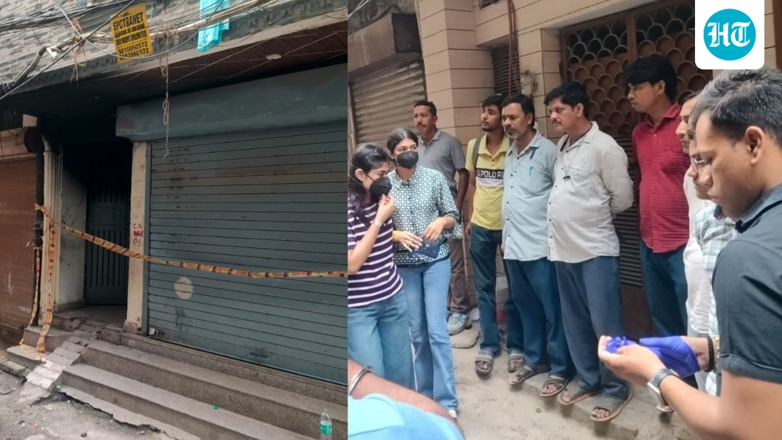 Screams for help, saari for rescue: Locals recall harsh firefight at residential building in Delhi's Tughlakabad