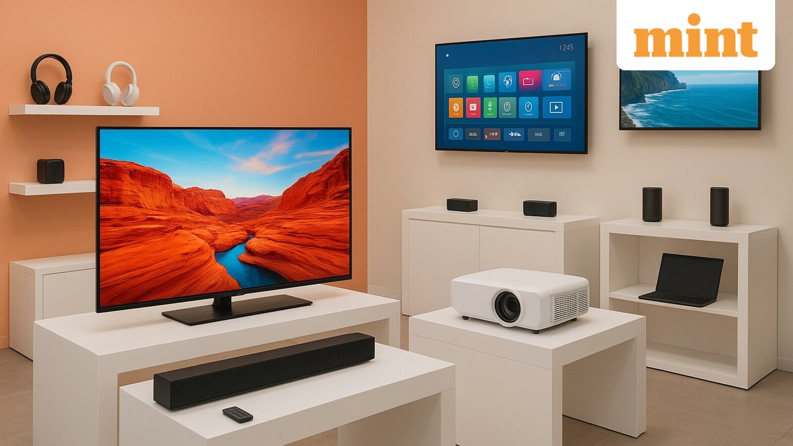 Save more with lowered GST on smart TVs, projectors, headphones and more; upgrade your tech now