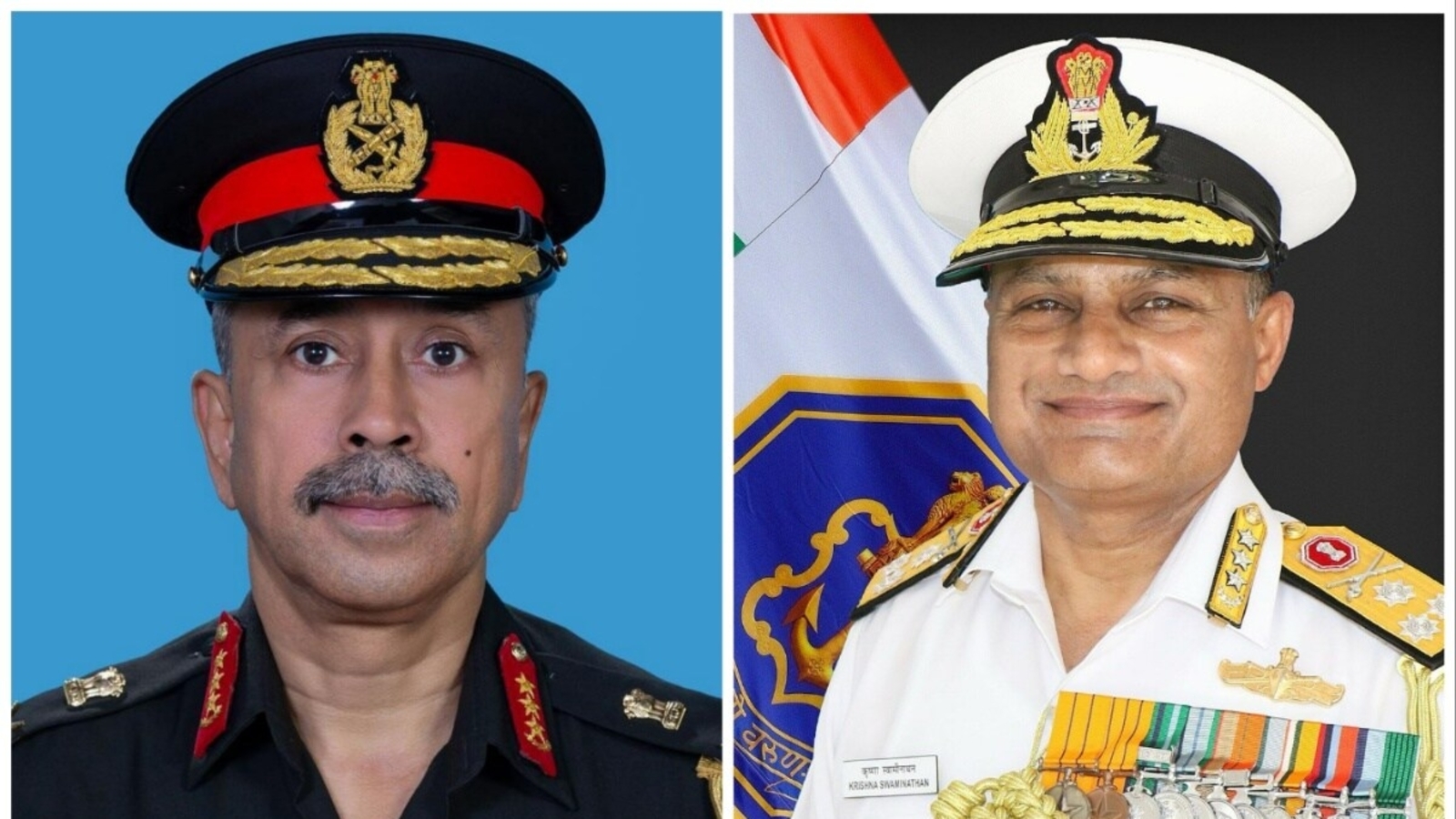 India's new chief of defence staff, navy chief take charge