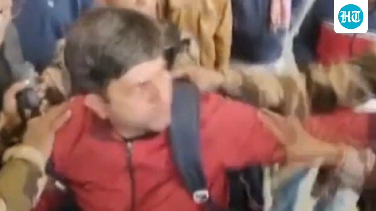 Amid IndiGo cancellation chaos, passengers exchange blows at Lucknow airport | Watch