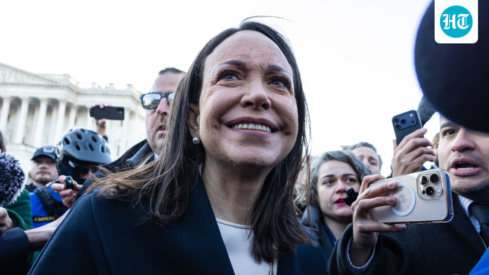 Venezuelan opposition leader Machado says she ‘presented’ her Nobel prize medal to Trump