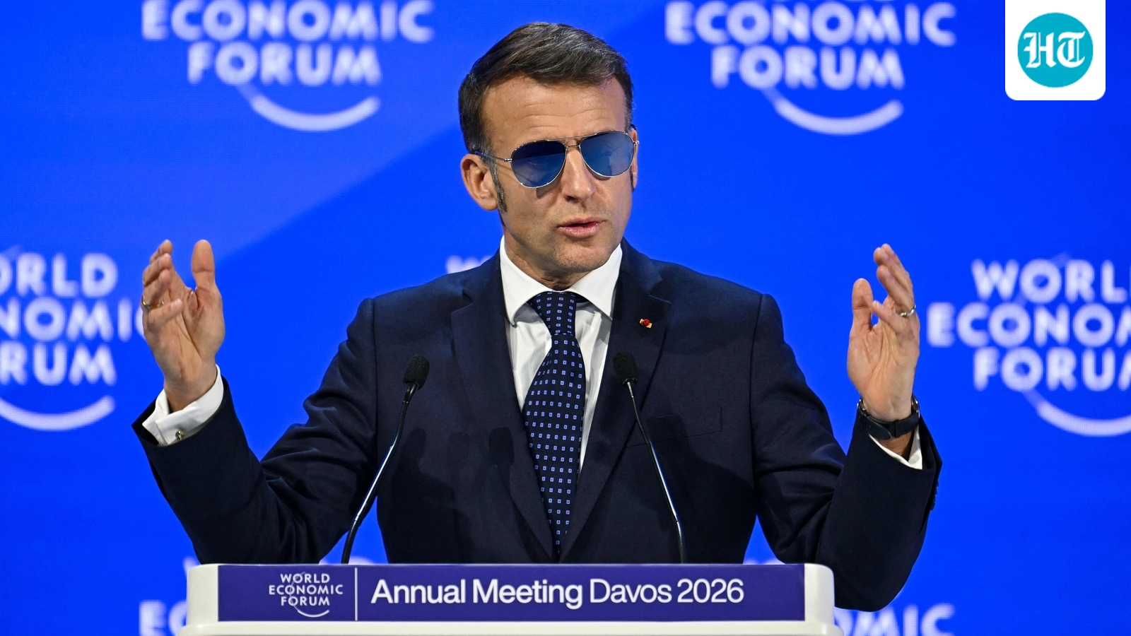 Trump leaked texts row: Macron responds to fresh Greenland claims; ‘why is he wearing sunglasses?’