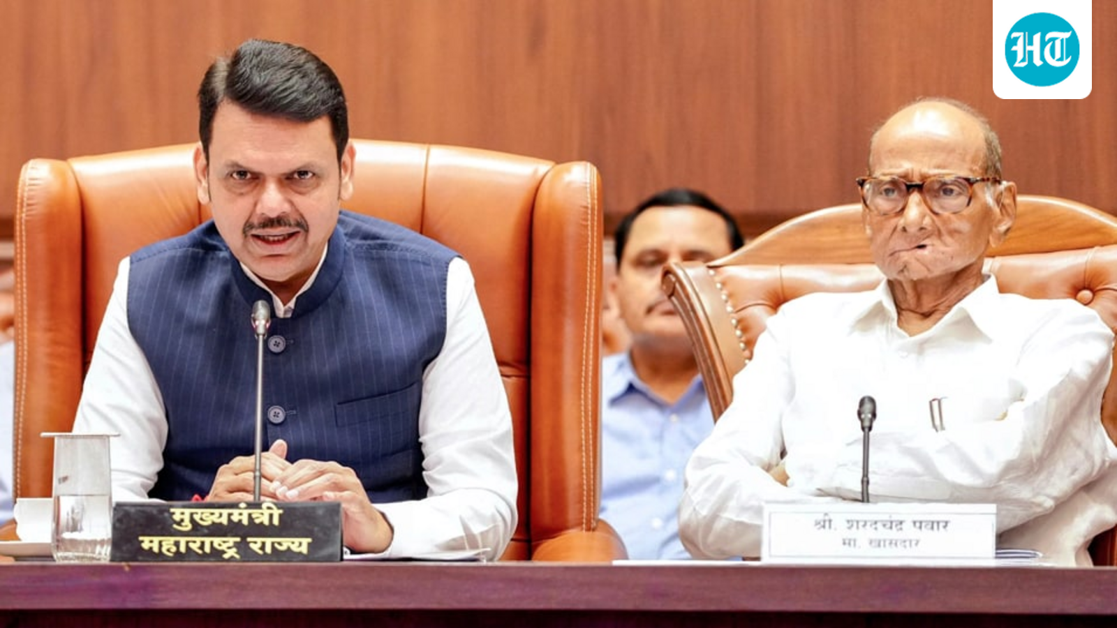 Maharashtra CM Fadnavis meets leaders of NCP factions, fuels fresh buzz about their merger