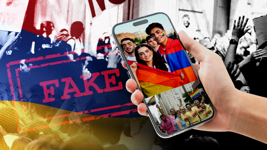 Fake Pride, masked men and a surge in misinformation ahead of Armenia’s election