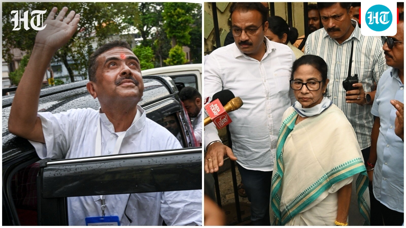 ECI West Bengal election result LIVE: BJP set to form govt in West Bengal? Party crosses magic number as TMC trails