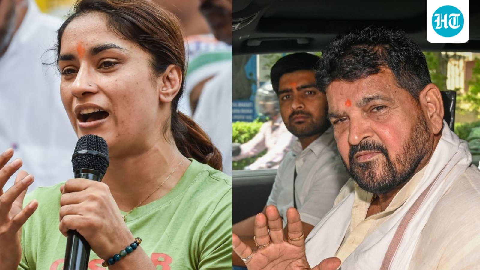 Vinesh Phogat says she’s among Brij Bhushan Singh victims who filed sexual harassment complaint