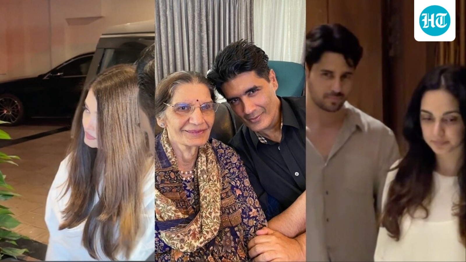 Aishwarya Rai, Abhishek Bachchan, Kiara Advani, Sidharth Malhotra, mourn death of Manish Malhotra's mom, visit his home