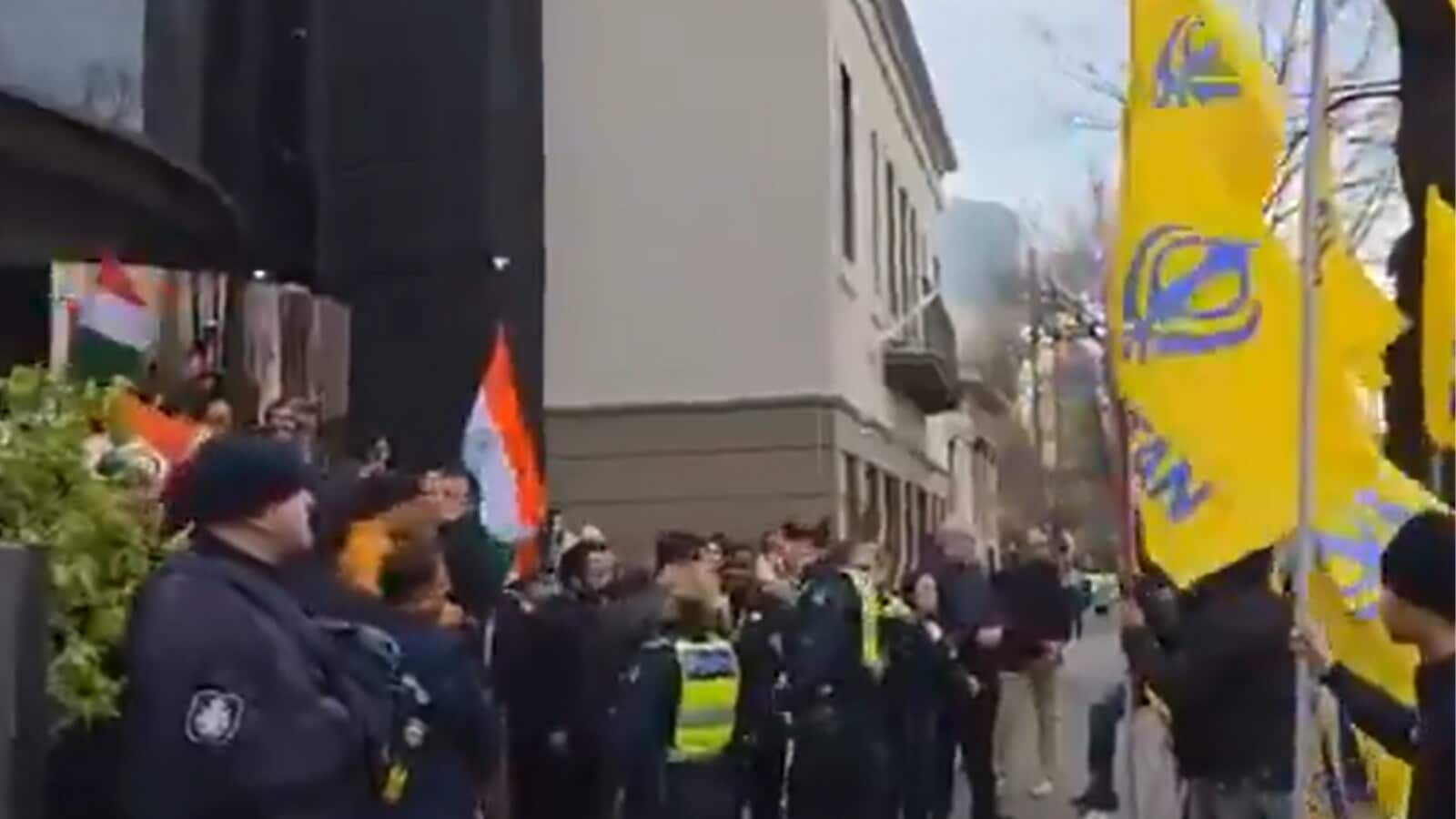Pro-Khalistan protest disrupts India Independence day celebrations in Melbourne
