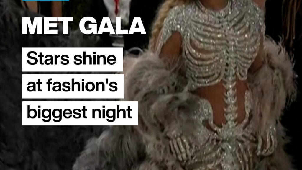 Stars shine at eccentric Met Gala, fashion's biggest night