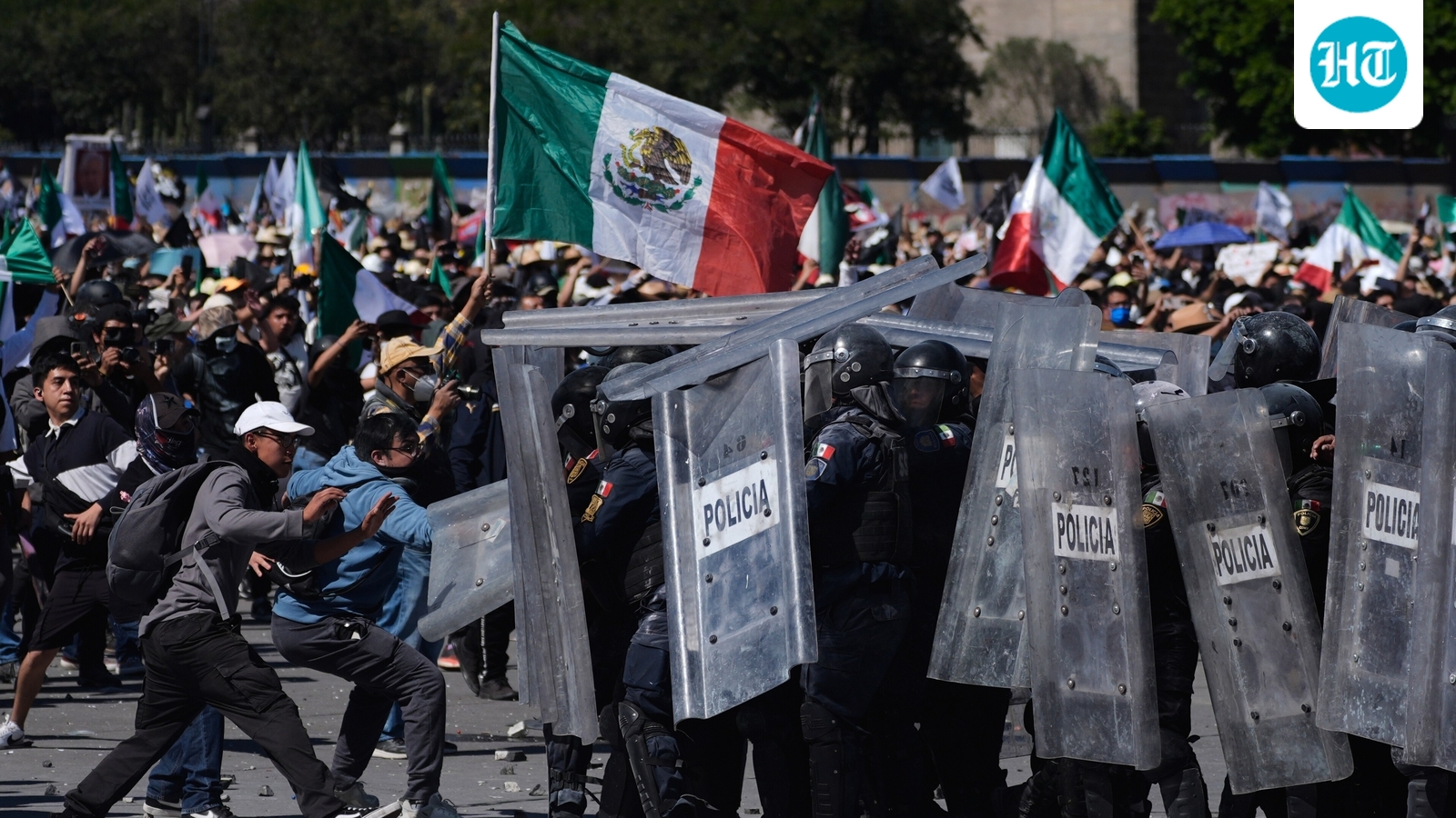 Mexico's Gen Z protest corruption, inequality; clashes with police injures 120