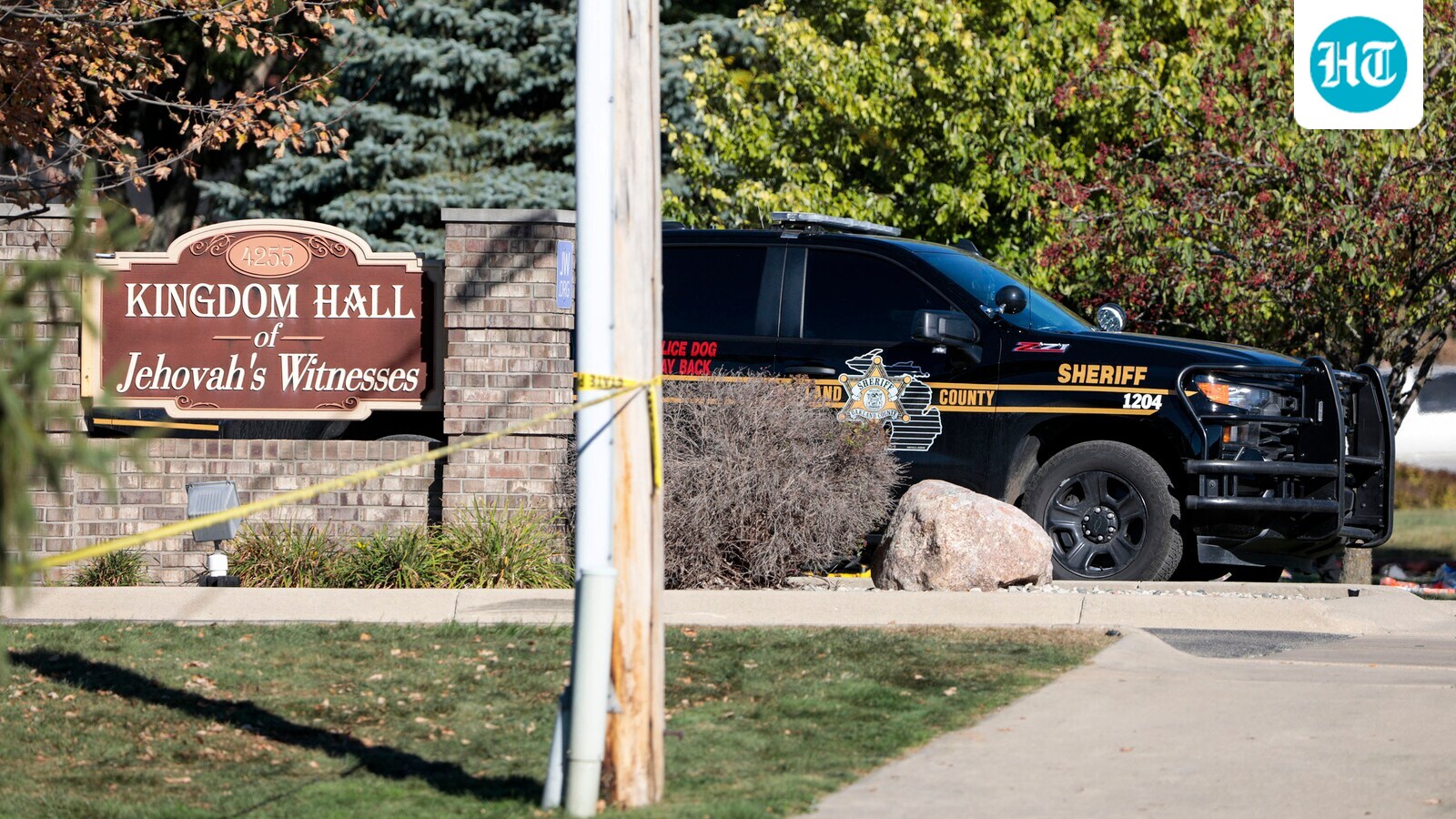 Shooter kills at least four, wounds eight at Mormon church shooting and fire in Michigan