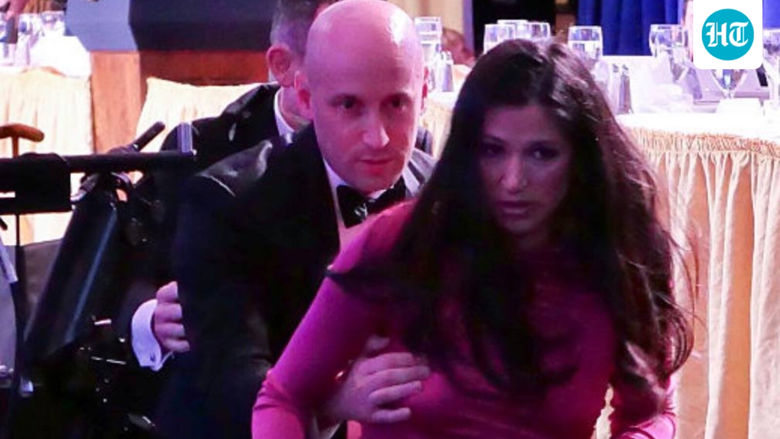 Stephen Miller used wife as human shield? Katie clarifies 'copping a feel' images after WHCD shooting