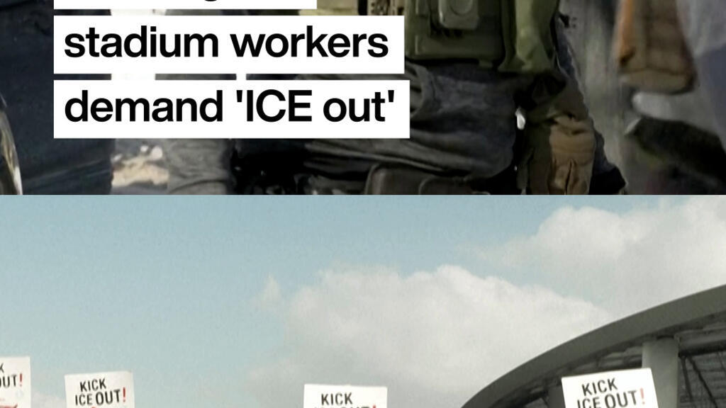 Los Angeles World Cup workers demand ‘ICE out’ during tournament