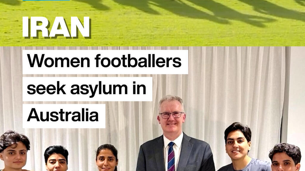 Five Iranian women football players granted asylum in Australia