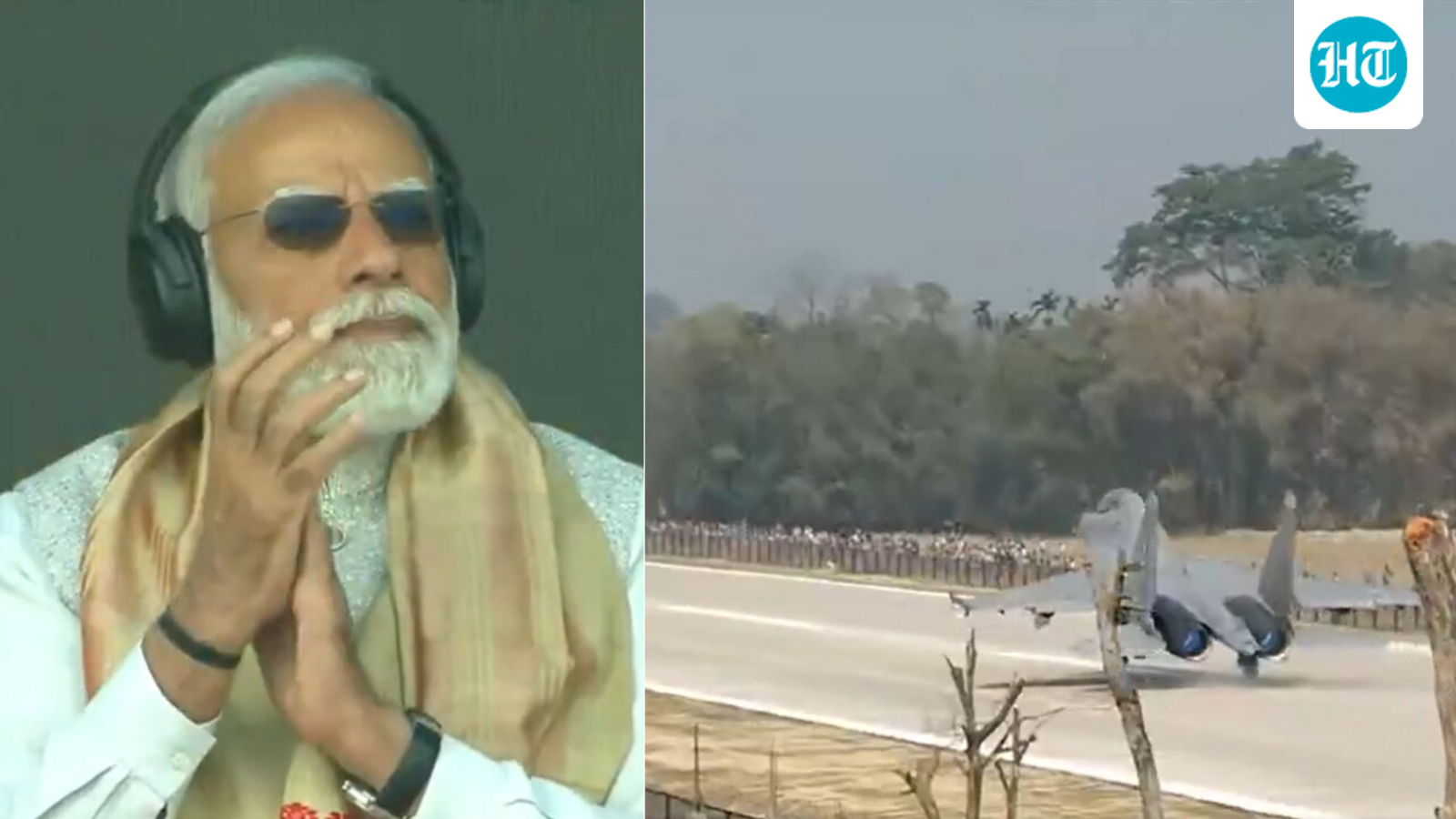 Close to China border, PM lands on highway-cum-runway in Assam: Here's why the Emergency Landing Facility matters