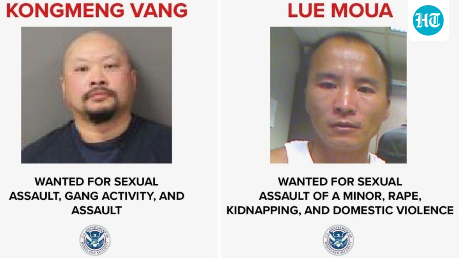Who are Lue Moua and Kongmeng Vang? DHS seeks public's help to catch ‘sexual predators’ at large in St. Paul, Minnesota