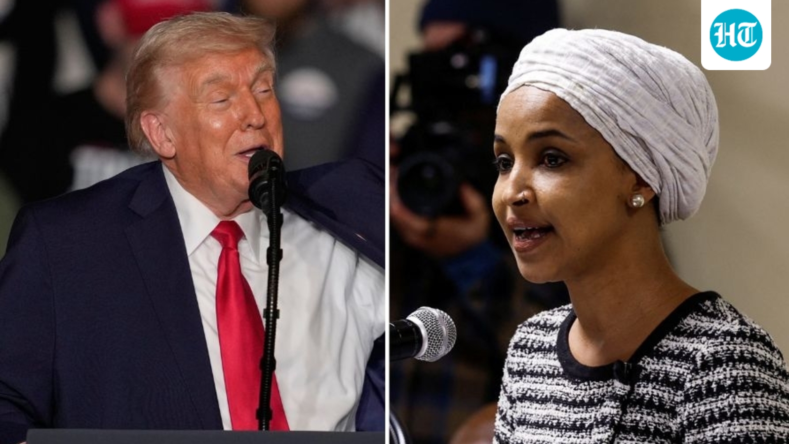 Trump's first reaction to Ilhan Omar being attacked revealed, ‘She probably had herself sprayed…’