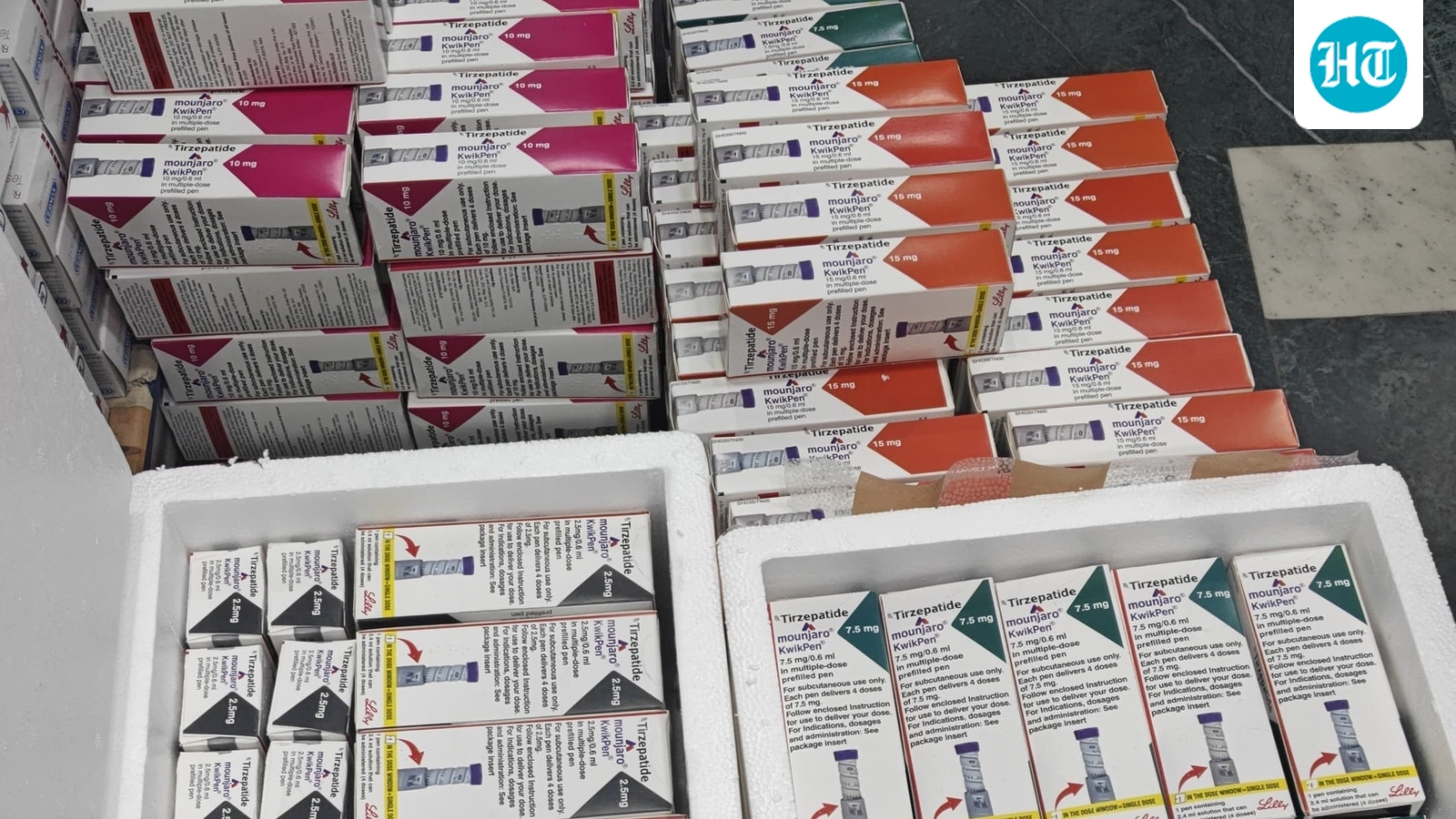 Illegal consignment of obesity drug Mounjaro seized, 2 men arrested in Haryana