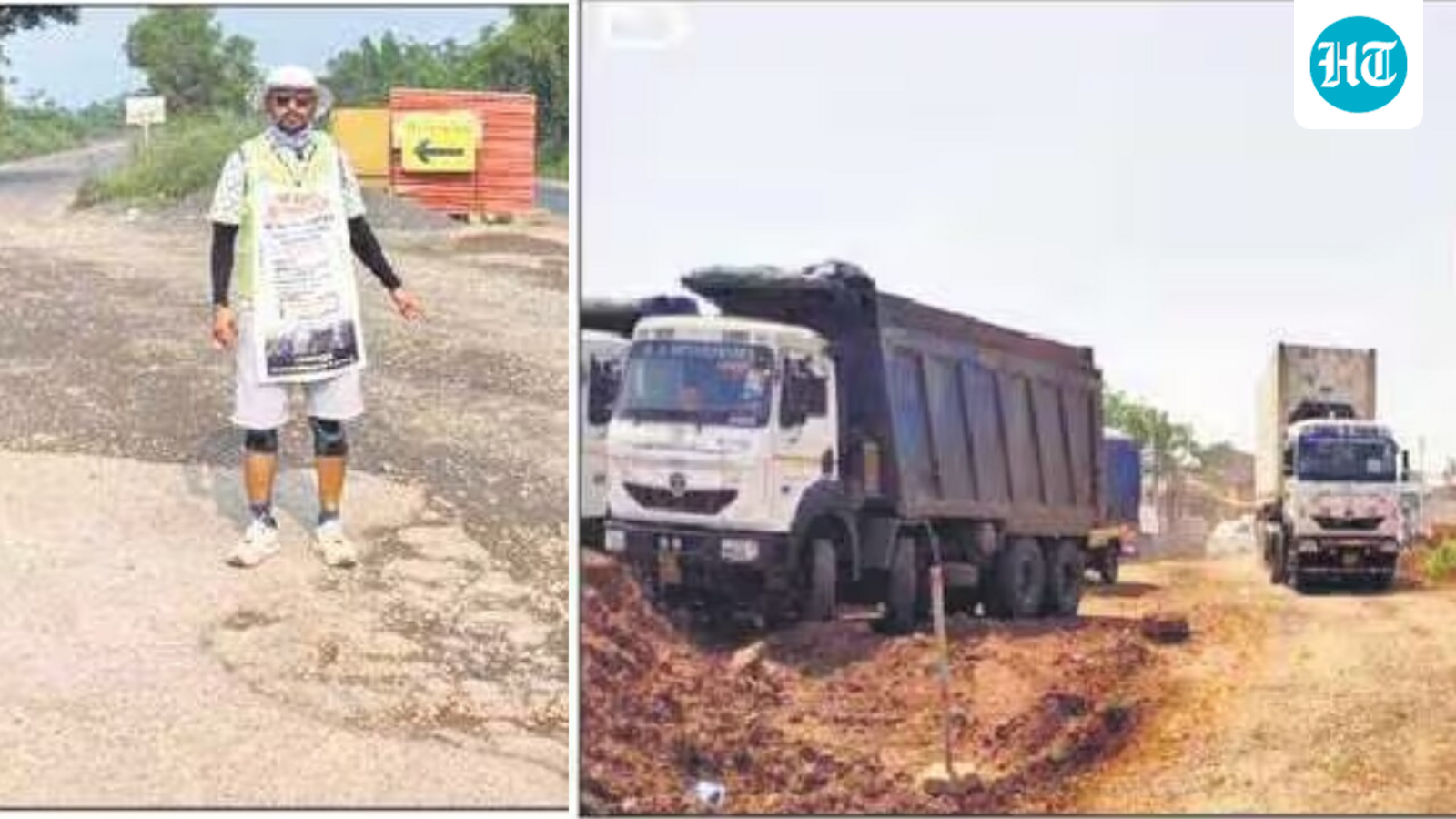 Meet the Maharashtra activist who walked 490 km on Mumbai–Goa highway, sent hazard report to Gadkari