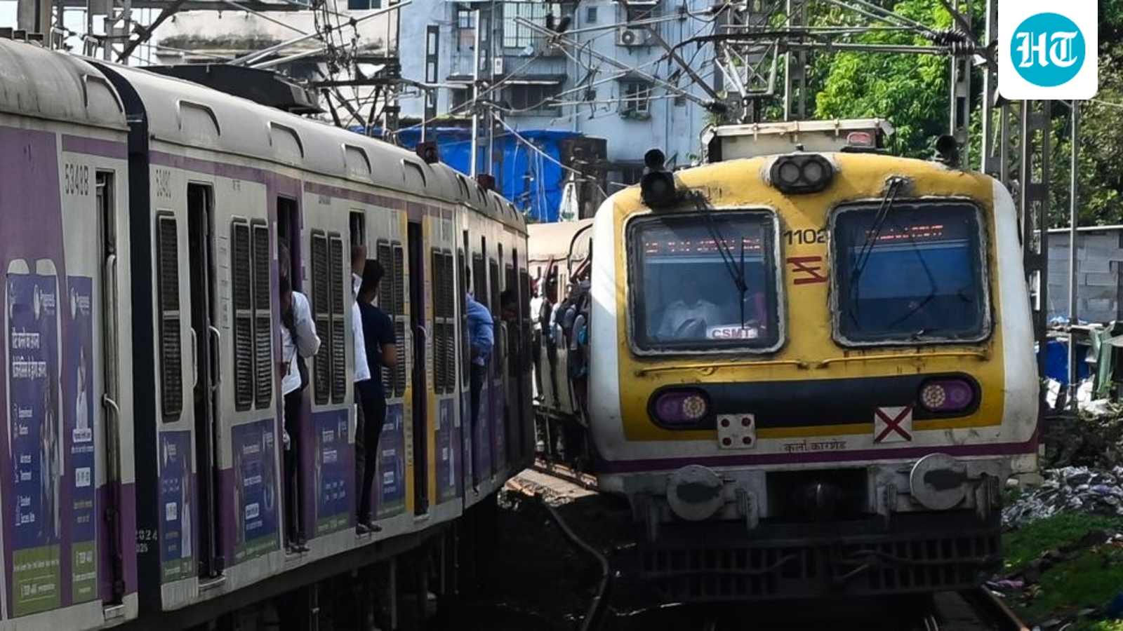 Mumbai rains: Check status of local train services amid heavy rainfall, IMD's red alert