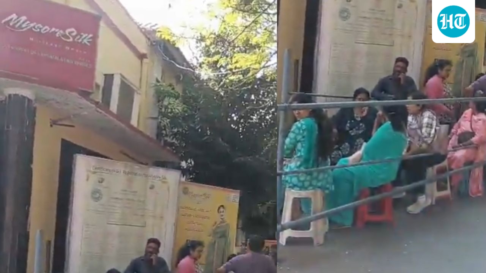 Women line up at 4 am outside Karnataka showroom for Mysore silk sarees: 'Just like iphone' | Video