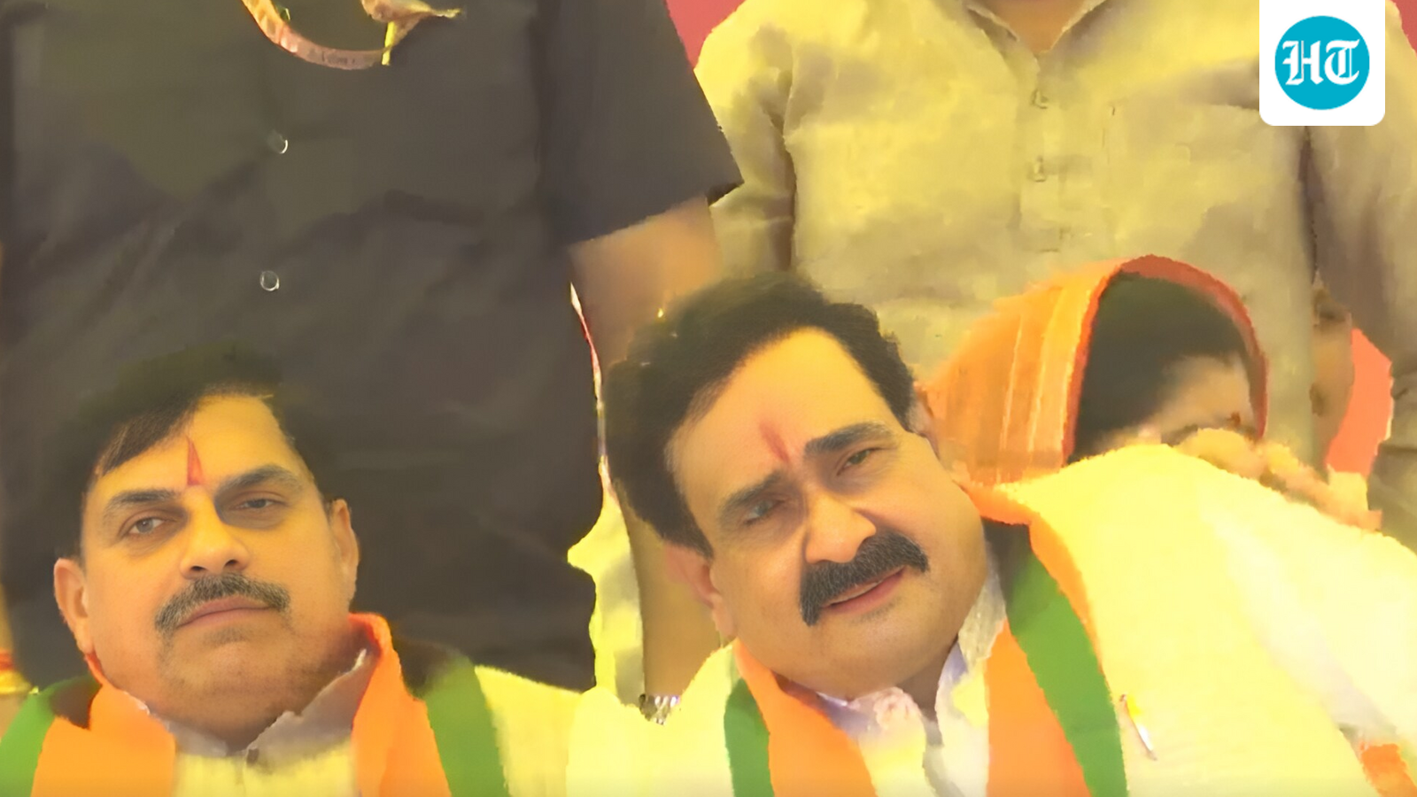 Narottam's tears follow supporters' violence after ticket denial: BJP leader cries at candidate rally in Datia | Watch