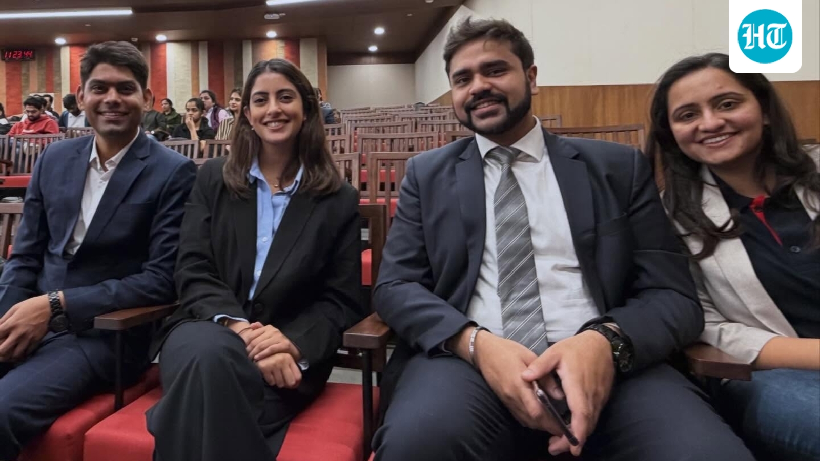 Navya Nanda's IIM Ahmedabad diaries: From posing with friends, giving speeches, to feasting on simple food