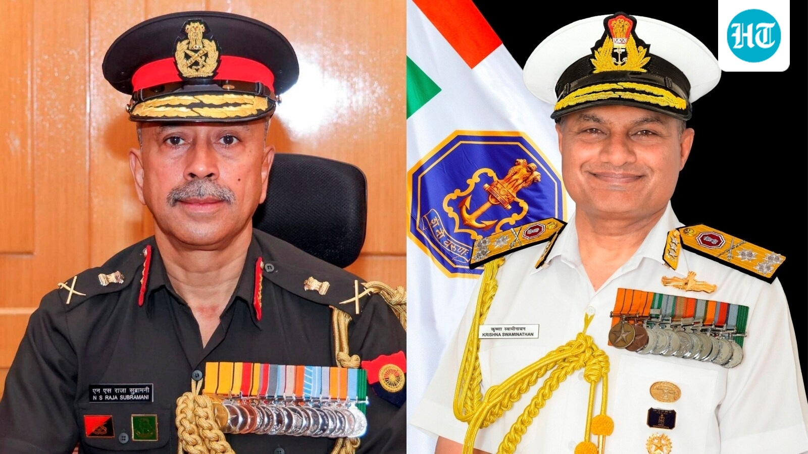 Theaterisation in focus as Lt Gen NS Raja Subramani named next CDS, Vice Adm Krishna Swaminathan new navy chief