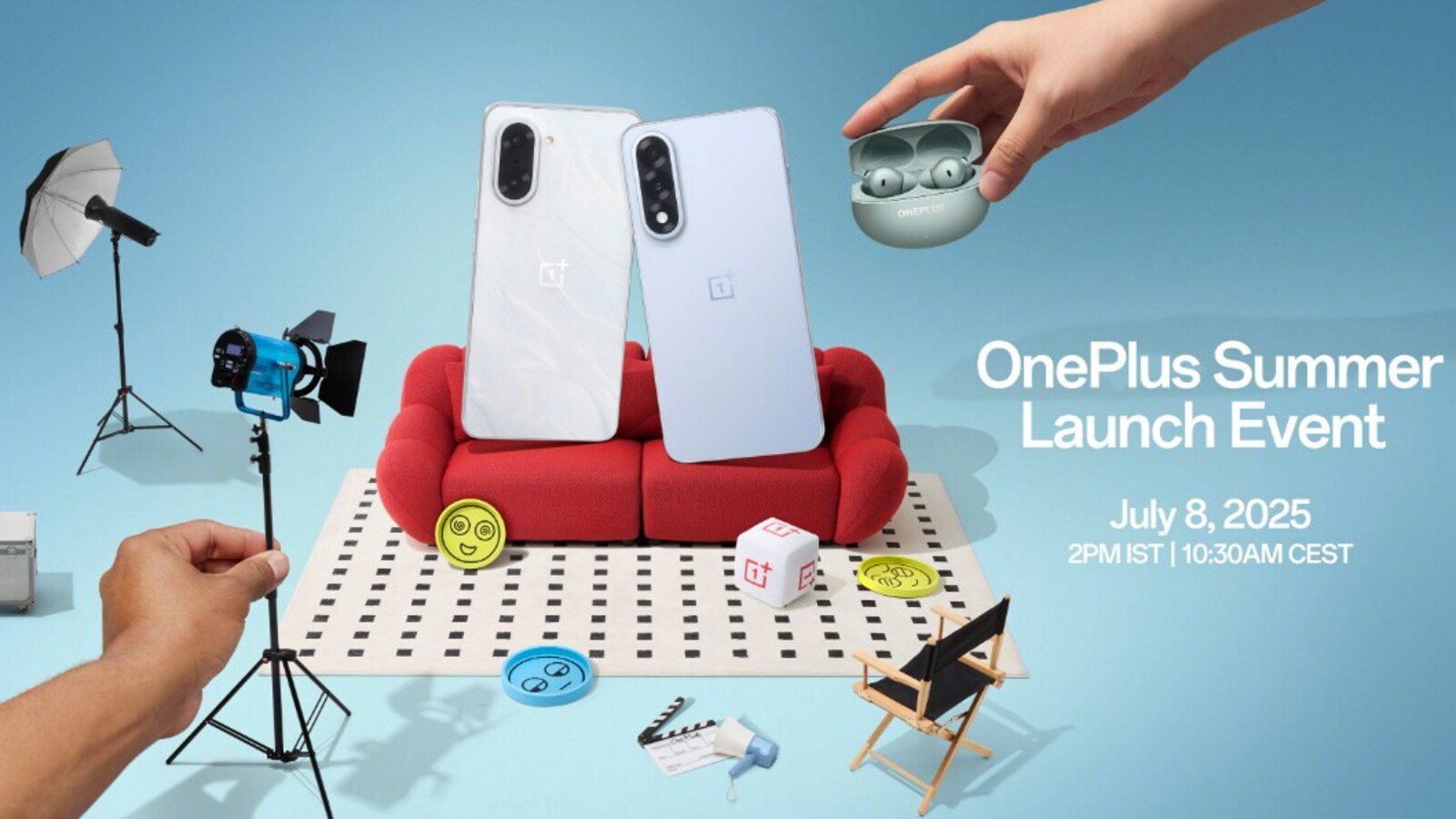 OnePlus to launch Nord 5, CE5, and Buds 4 on July 8: Here's what all to expect