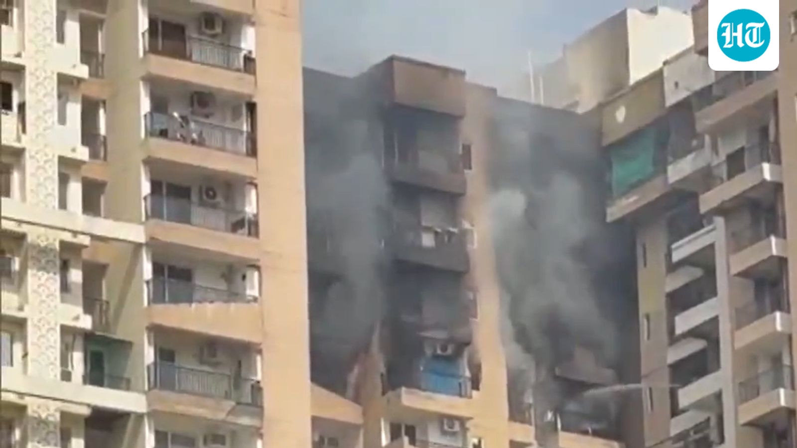 Fire breaks out at Noida high-rise, no casualties reported