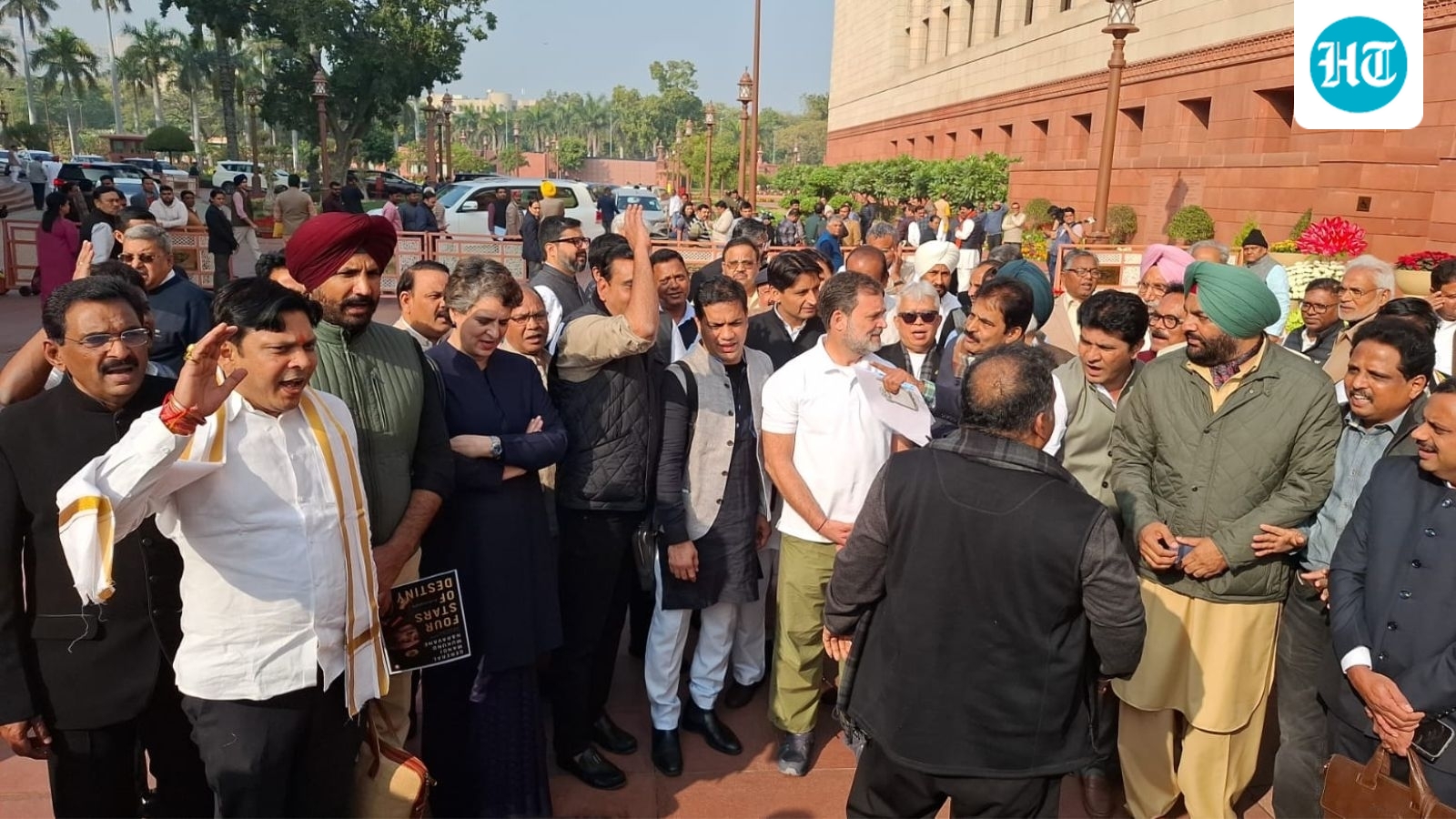 Lok Sabha suspends 8 Opposition MPs for ‘unruly behaviour’: Who are they?