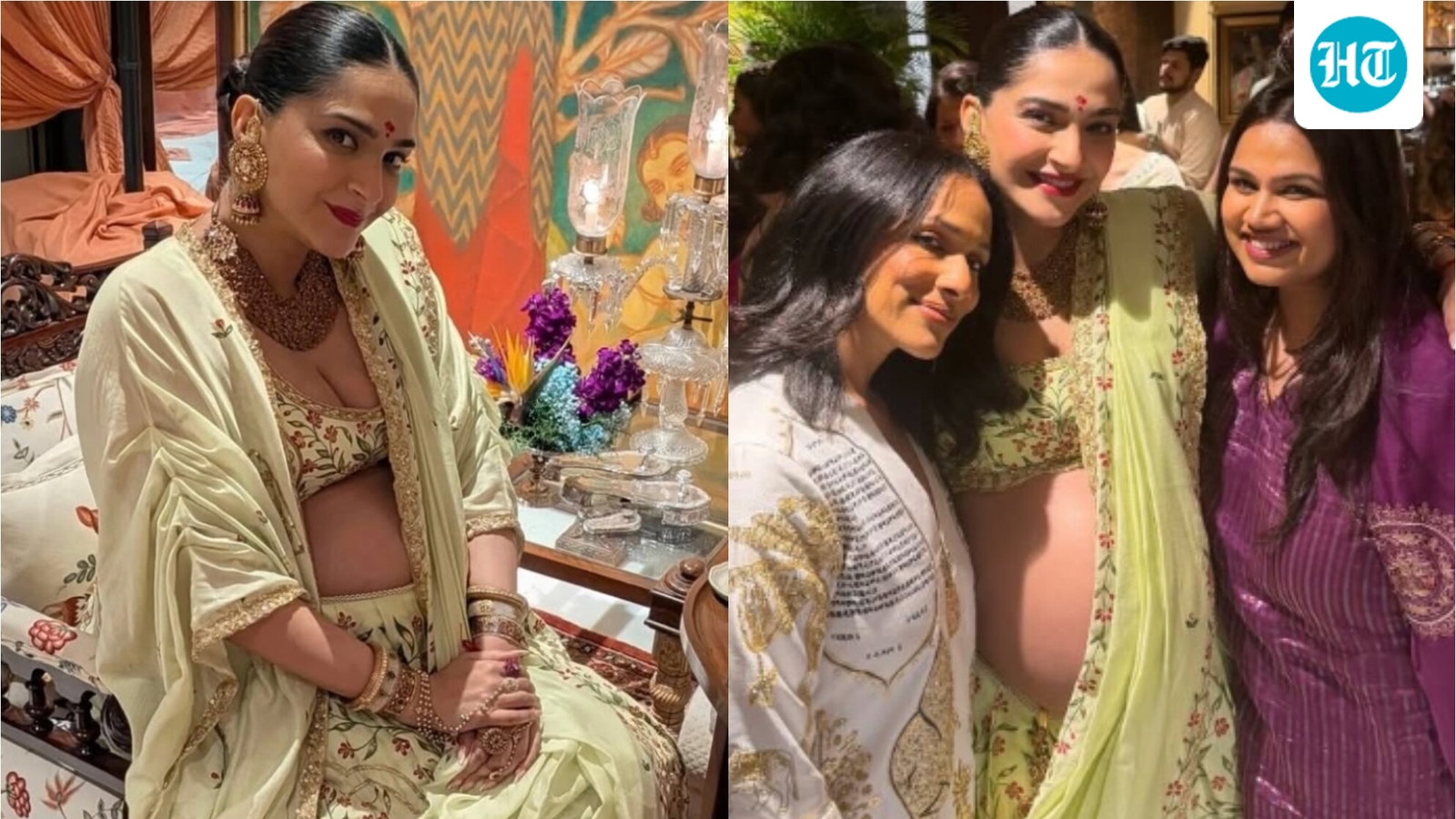 Bhumi Pednekar, Masaba Gupta, Shanaya Kapoor and more attend Sonam Kapoor’s baby shower in Mumbai; take a look