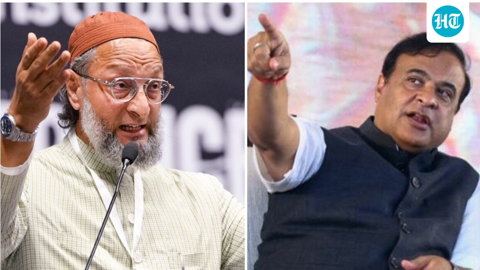'Tubelight in his head': Owaisi vs Himanta over AIMIM chief's 'hijab-clad woman as Indian PM' remark