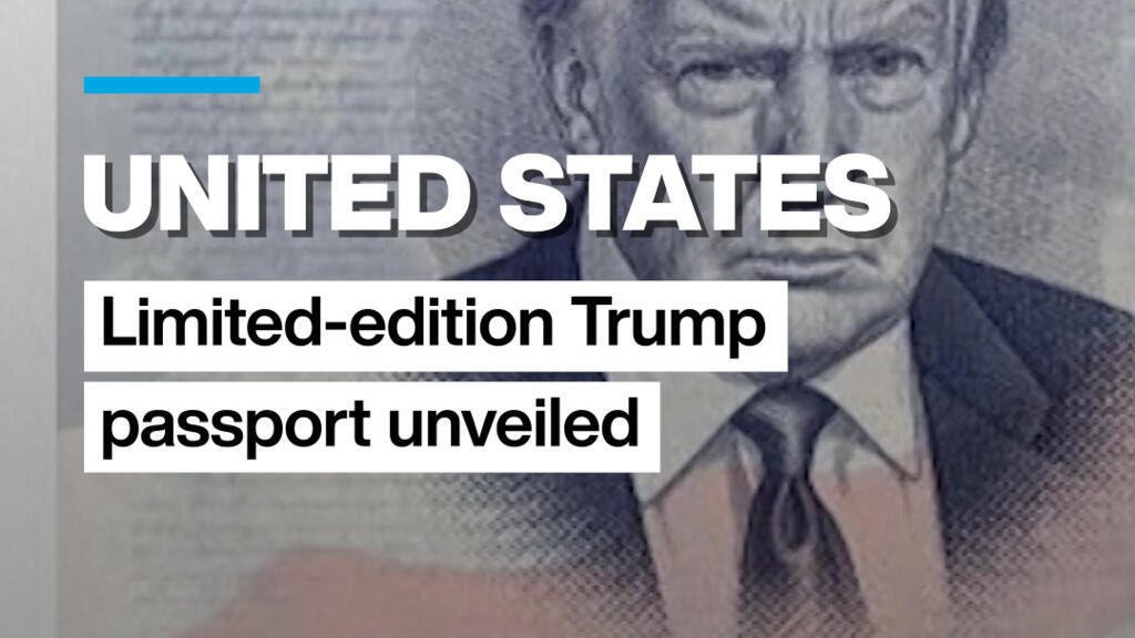 United States: Limited-edition Trump passport unveiled 🇺🇸