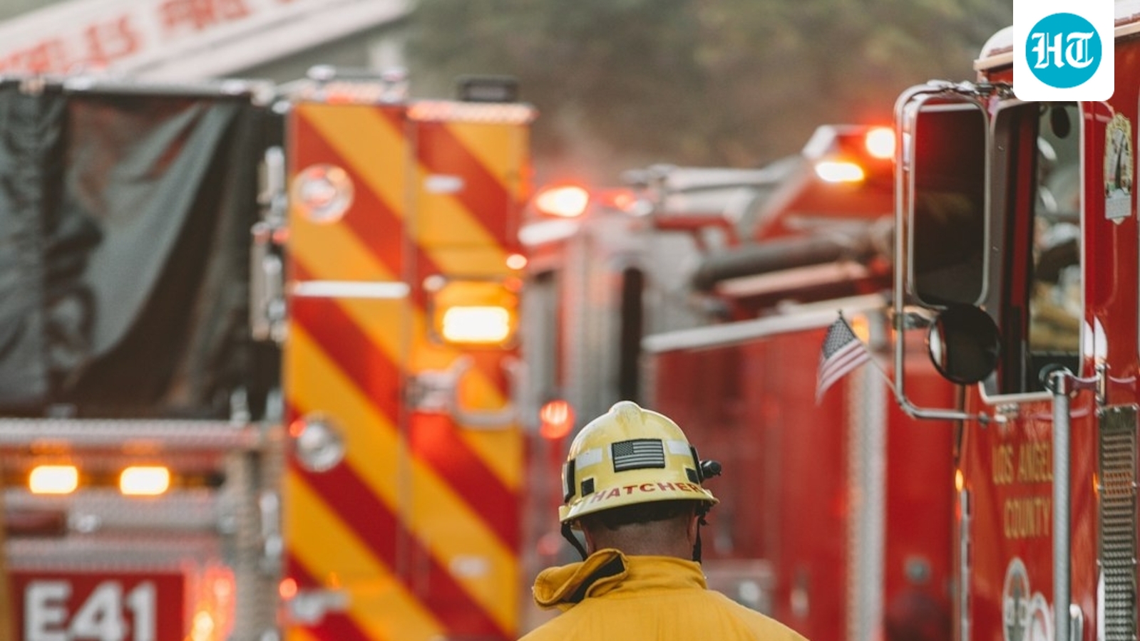 Fire in downtown LA near Freeway and Cesar Chavez Avenue; videos show massive blaze