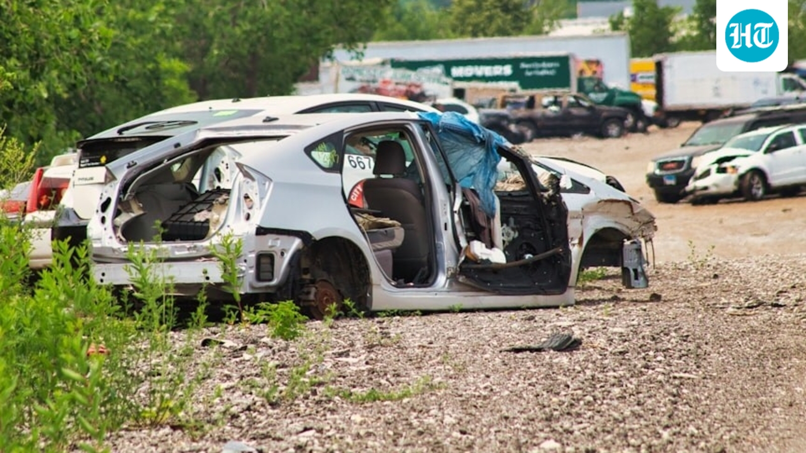 ‘Deliberate act’: 5 injured after man plows vehicle into Northeast Philadelphia police station; shocking video emerges
