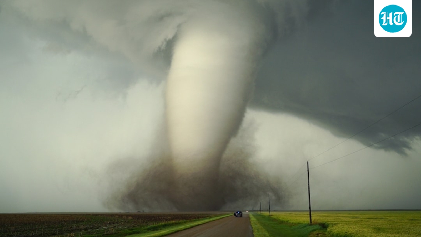 Newton tornado: Video shows massive twister on ground in Jasper County, Illinois; Willow Hill, Hutsonville on alert