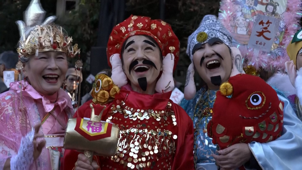 Nonstop laughing for 20 minutes: Japan’s ritual for good fortune
