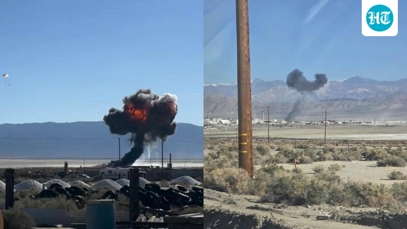 Fighter jet crashes near Trona Airport in San Bernardino, reports claim it is USAF Thunderbird F16; first details out